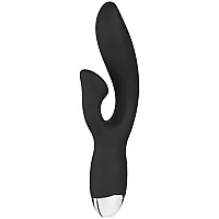 Sinful Curve Rabbit Vibrator Black