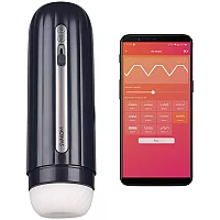 Svakom Hannes Neo Vibrating Masturbator Black