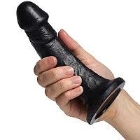 Vixen Creations Mustang VixSkin Dildo with Suction Cup 7.1 Inch Black