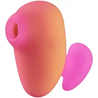 Romp Kiss Clitoral Suction Vibrator Peach
