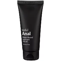 Sinful Anal Waterbased Lube 100 ml Black