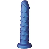 Baseks Nubby Stimulating Dildo 7.5 Inch Purple