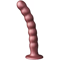Ouch Beaded Silicone GSpot Dildo 8 Inch
