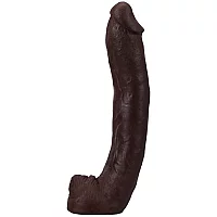 Doc Johnson Dredd UltraSkyn Dildo 12.6 Inch Brown