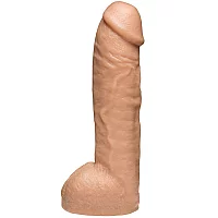 VacULock UltraSkyn Realistic Hung XL StrapOn Dildo 12.6 Inch Nude