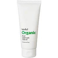 Sinful Organic WaterBased Anal Lubricant 100 ml Clear