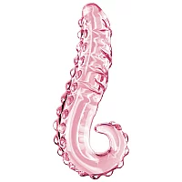 Icicles No 24 Glass Dildo 6 Inch Pink