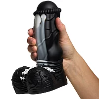 Creature Penises Venom Silicone Dildo 7.5 Inch Black