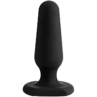 Sinful Beginner Anal Plug 3 Inch Black
