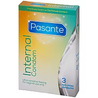 Pasante Internal Condoms 3 Pack