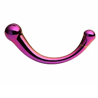 Sinful Rainbow GandP Glass Dildo 6.3 Inch Mixed colours