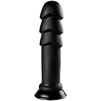 BUTTR Majors League MadBull Muzzl Dildo 11.4 Inch Black