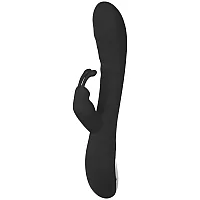 Sinful Hot Date Rechargable Rabbit Vibrator Black