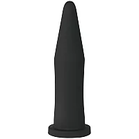 Tantus Inner Band Trainer Butt Plug 9 Inch Black