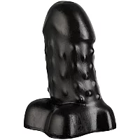 Bubble Toys Mousse Anal Dildo 6.3 Inch Black