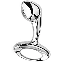 Njoy Pure Steel Butt Plug Small 3.1 Inch Silver