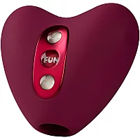Fun Factory Libera Wine Red Air Pulse Clitoral Vibrator
