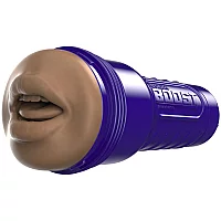 Fleshlight Boost Blow Mouth Masturbator Light Brown