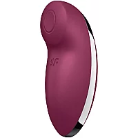 Satisfyer Tap and Climax 2 Clitoral Vibrator Red