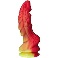 Fantasm Tales Red Dragon Silicone Dildo 8.6 Inch Red