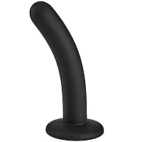 Sinful Slender Silicone Dildo Small 5.5 Inch Black