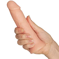Willie City Realistic Dildo with Suction Cup 7.1 Inch Nude