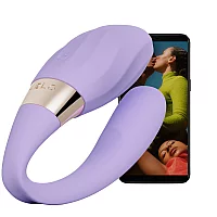 LELO Tiani Twist DualAction Couples Massager Purple