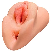 PDX Plus Perfect Vagina Double Stroker Nude