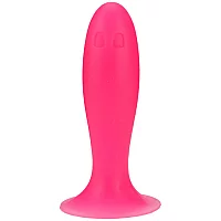 Love To Love Godebuster Dildo with Suction Cup Small 4.3 Inch Rose