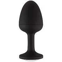 Dorcel Geisha Plug Diamond L 3.7 Inch Black