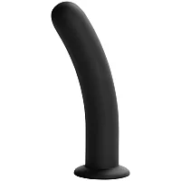 Sinful Slender Silicone Black Dildo Extra Large 7.9 Inch Black