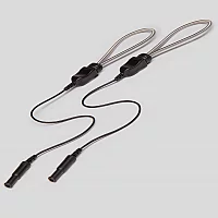 ElectraStim UniPolar Metallic Adjustable Cock Loops Silver