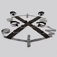 Fifty Shades of Grey Keep Still Over the Bed Cross Restraint Silver