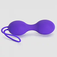 Lovehoney Main Squeeze Heavy Double Kegel Balls 90g Purple