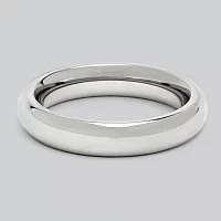 DOMINIX Deluxe 1.9 Inch Stainless Steel Doughnut Cock Ring Silver