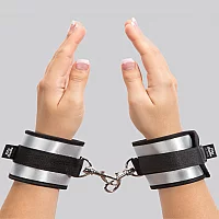 Fifty Shades of Grey Totally His Soft Handcuffs Silver