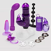 Lovehoney Wild Weekend Mega Couples Intimate Play Kit 11 Piece Purple