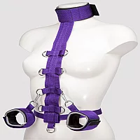 Purple Reins Body Harness Restraint Purple