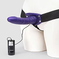 Lovehoney Perfect Partner 10 Function Vibrating StrapOn 6 Inch Purple