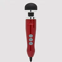 Doxy Number 3 Candy Extra Powerful Travel Wand Massager Red