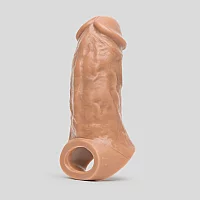 Vixen VixSkin Colossus Silicone Penis Extender 7 Inch Flesh Tan