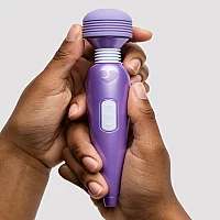 Lovehoney Deluxe Rechargeable Mini Massage Wand Vibrator Purple