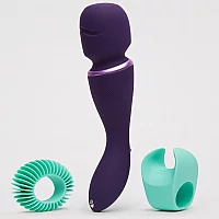 WeVibe App Controlled Rechargeable Cordless Wand Vibrator Purple