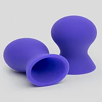 Lovehoney Perfect Pair Silicone Nipple Suckers Purple