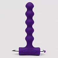 Rocks Off Petite Sensations Purple Vibrating Anal Beads Purple