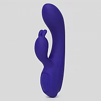 Lovehoney Heat Wave Warming Rechargeable GSpot Rabbit Vibrator Purple