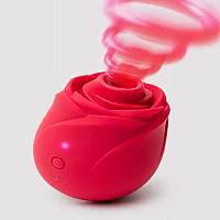 Lovehoney Rose Clitoral Suction Stimulator Red