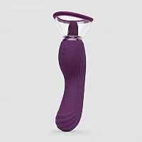 Lovehoney Lick Me Vibrating Pussy Pump and Tongue Vibrator Purple