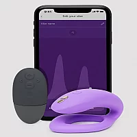 WeVibe Sync O Remote and App Controlled Rechargeable Couples Vibrator Purple