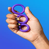 ROMP Remix Trio Silicone Cock Ring Set 3 Piece